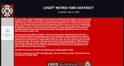 Desktop Screenshot of legometrofd.com